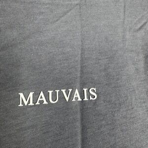 MAUVAIS Mens Gray 100% Cotton Crew Neck Short sleeve Basic Logo T‎ Shirt Size S